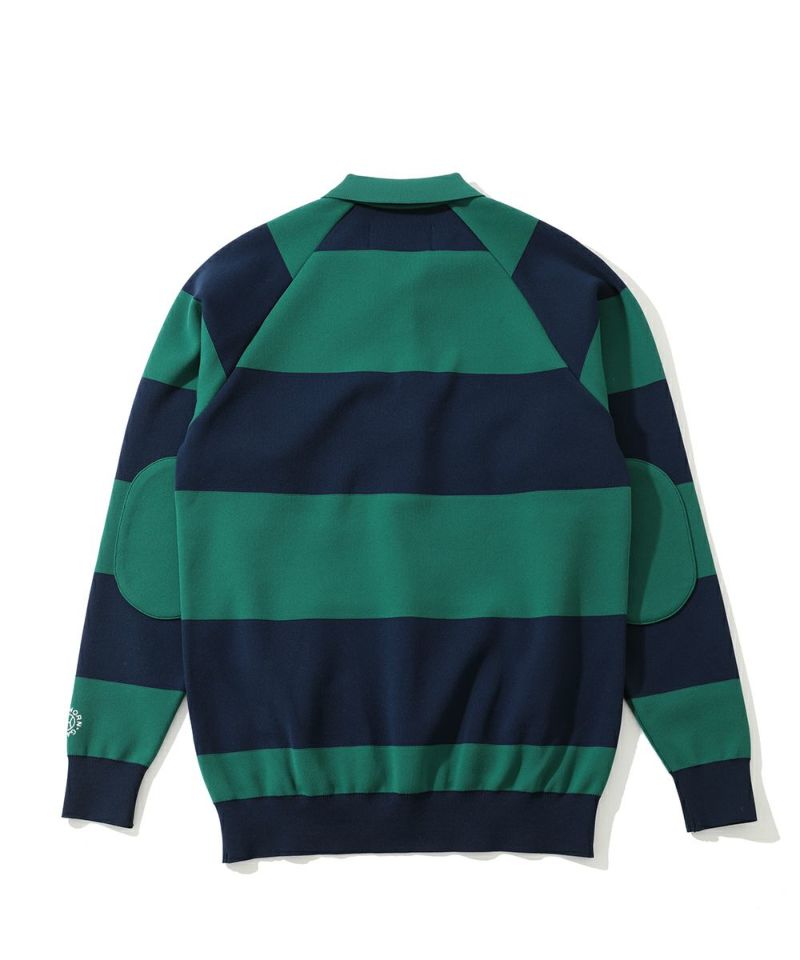 Port Border Knit Polo | MEN