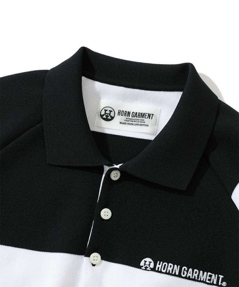 Port Border Knit Polo | MEN