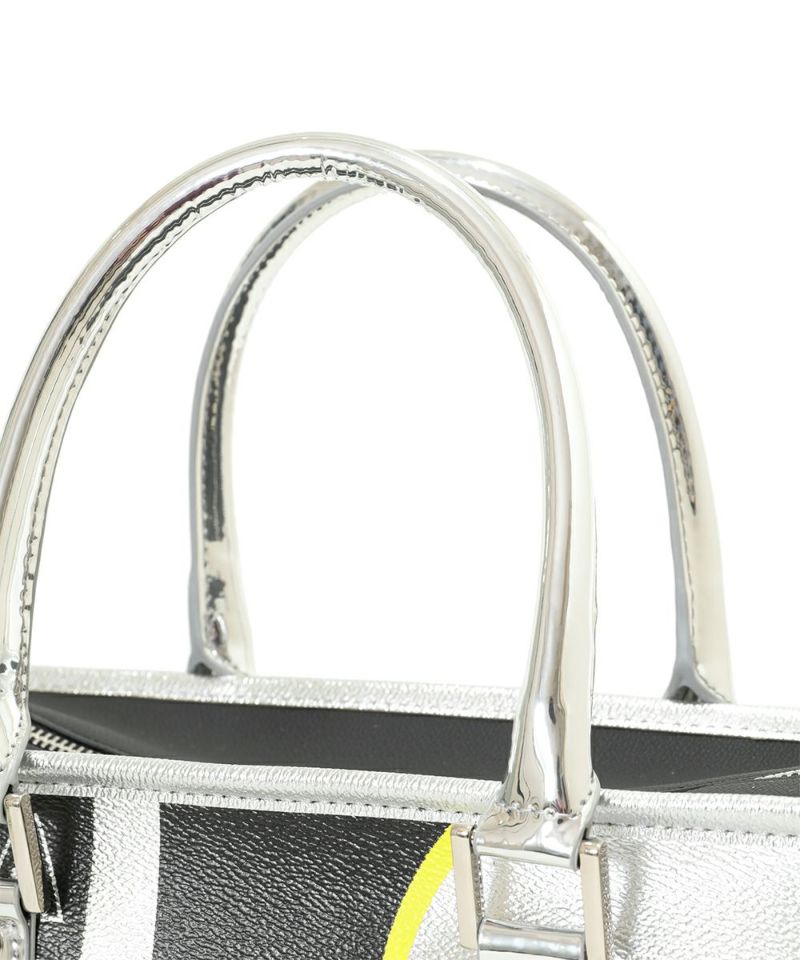 Cray Metallic Cart Bag