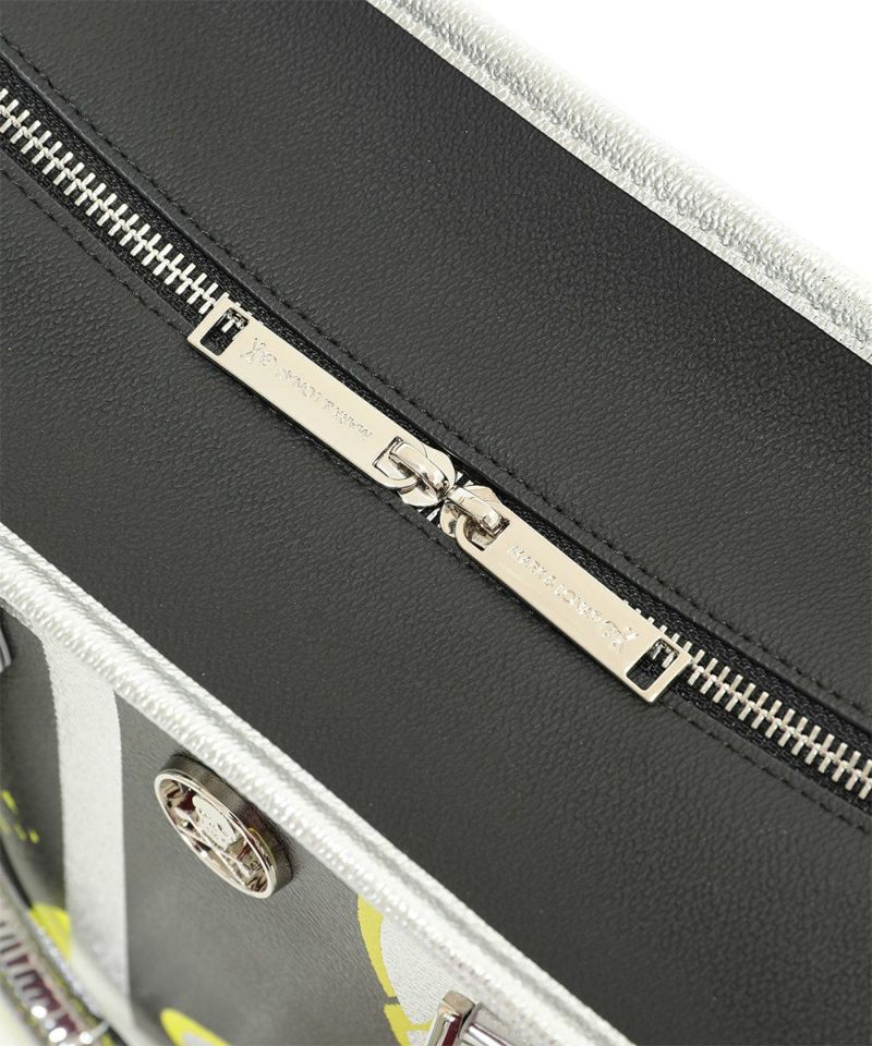 Cray Metallic Cart Bag
