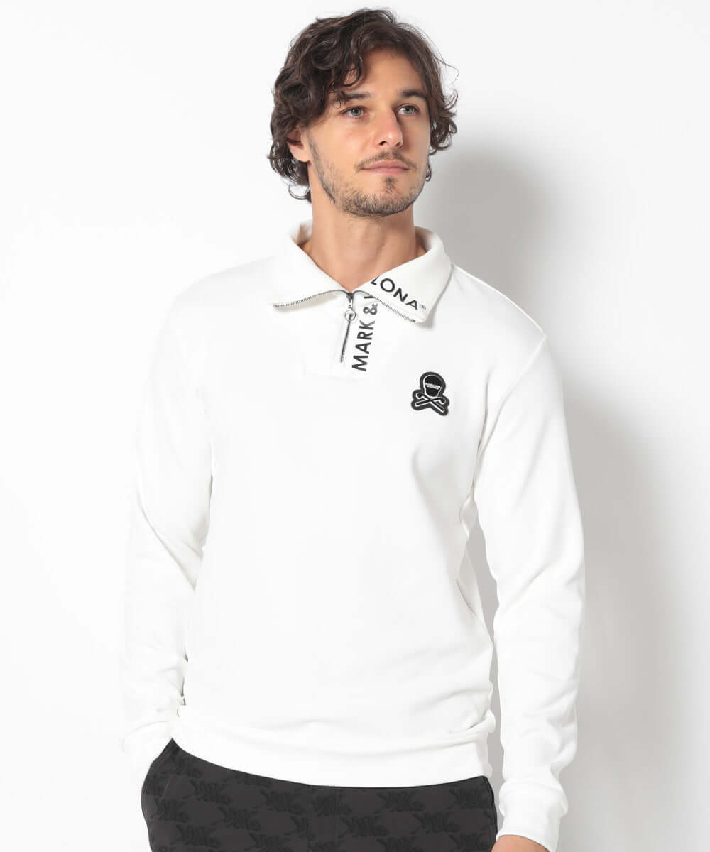 美品✦マークアンドロナ✦23年秋冬Ever Micro Fleece長袖フリース Ever Micro Fleece Polo | MEN