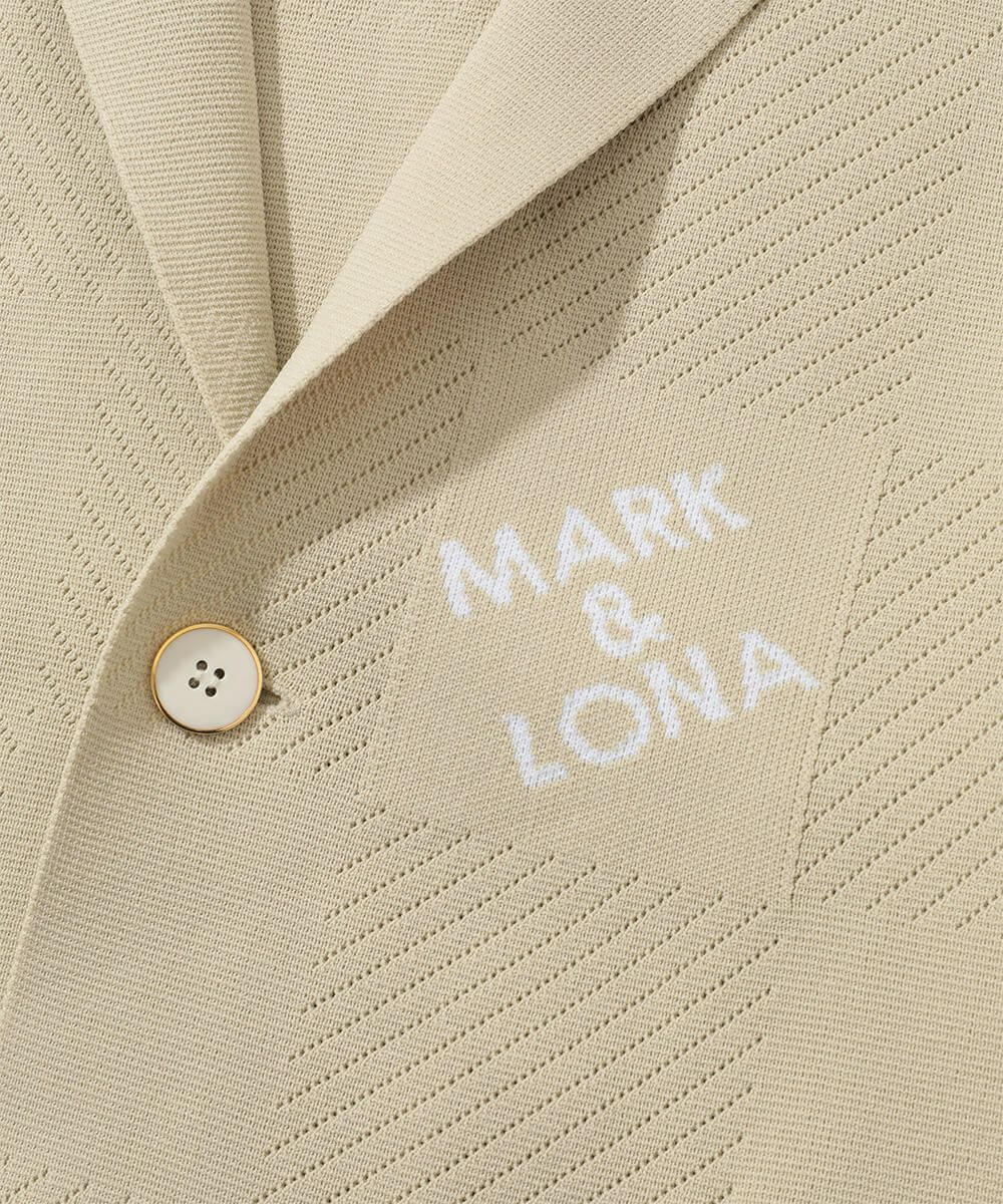 Gridline Stretch Knit Blazer | MEN