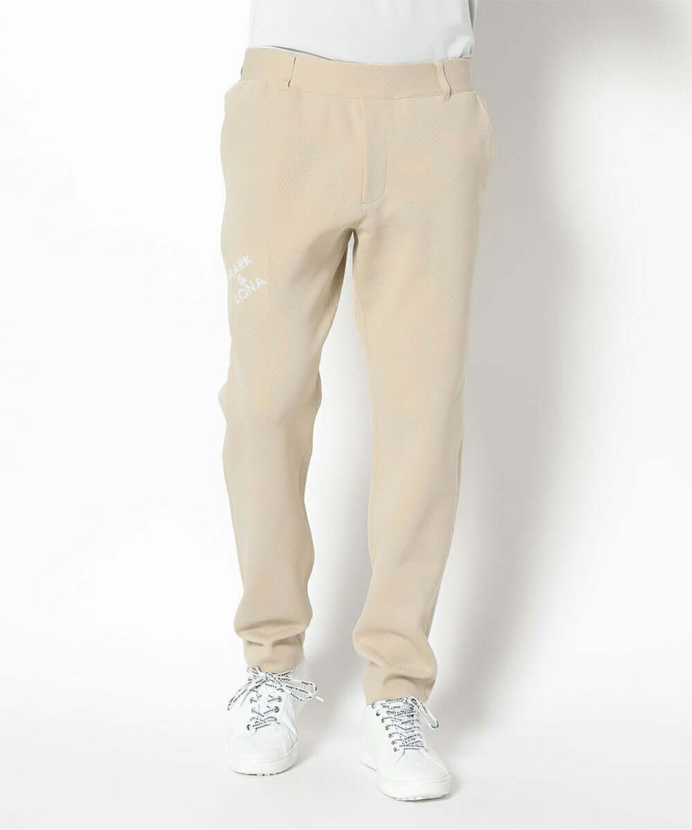Gridline Stretch Knit Pants | MEN