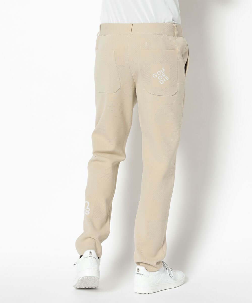 Gridline Stretch Knit Pants | MEN