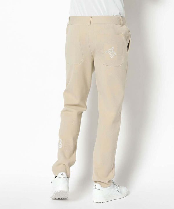 Gridline Stretch Knit Pants | MEN