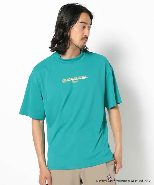 Woody Mock Neck Tee | MEN