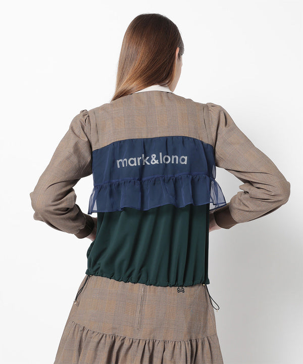 Luminous Draped Panel Shirt Jacket | WOMEN