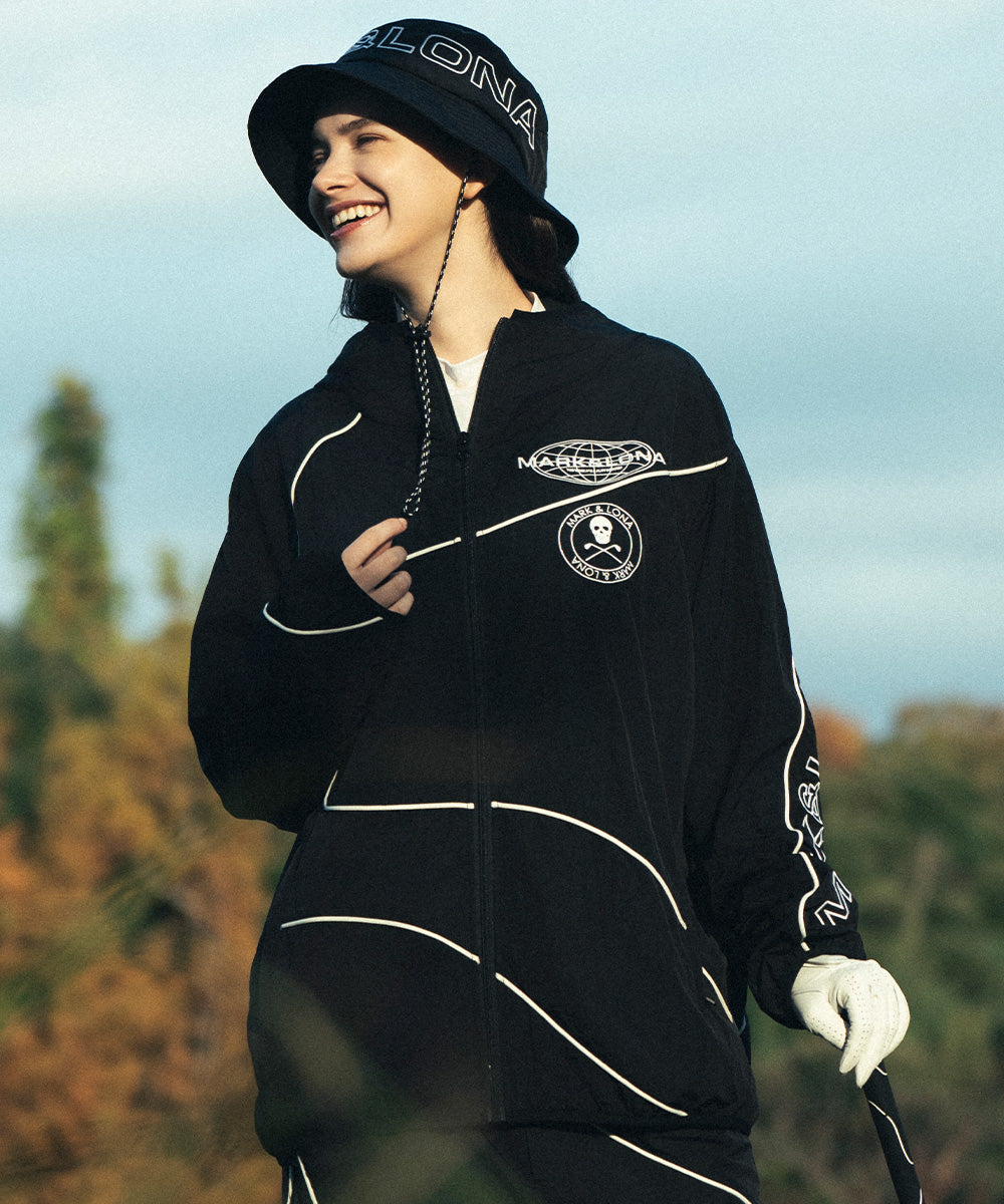 Streamer Crinkle Nylon Hooded Jacket