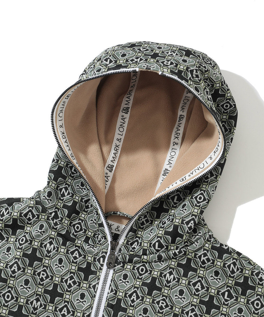 Rosette Jacquard Jersey Hoodie | MEN