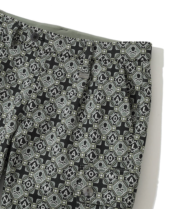 Rosette Jacquard Jersey Trouser | MEN