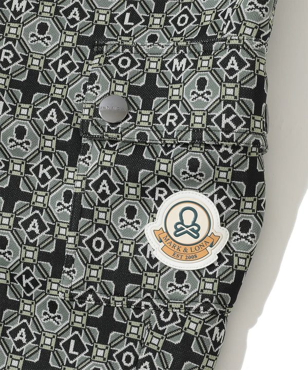 Rosette Jacquard Jersey Trouser | MEN