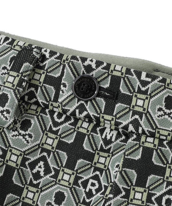 Rosette Jacquard Jersey Trouser | MEN