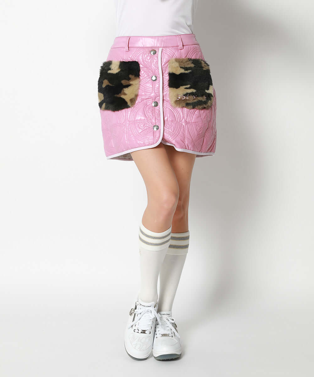 Verve Quilted Skirt | WOMEN