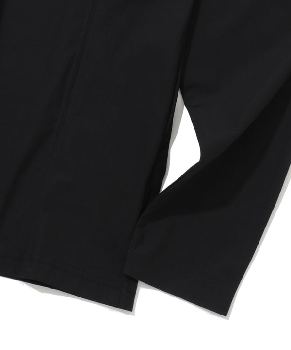 Axis Stand Zip Strech Pique Shirt | MEN