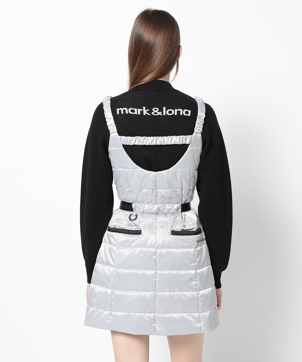 Orin Belted Down Dress | WOMEN