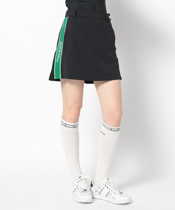 Ace Line Back Pleat Skirt  | WOMEN