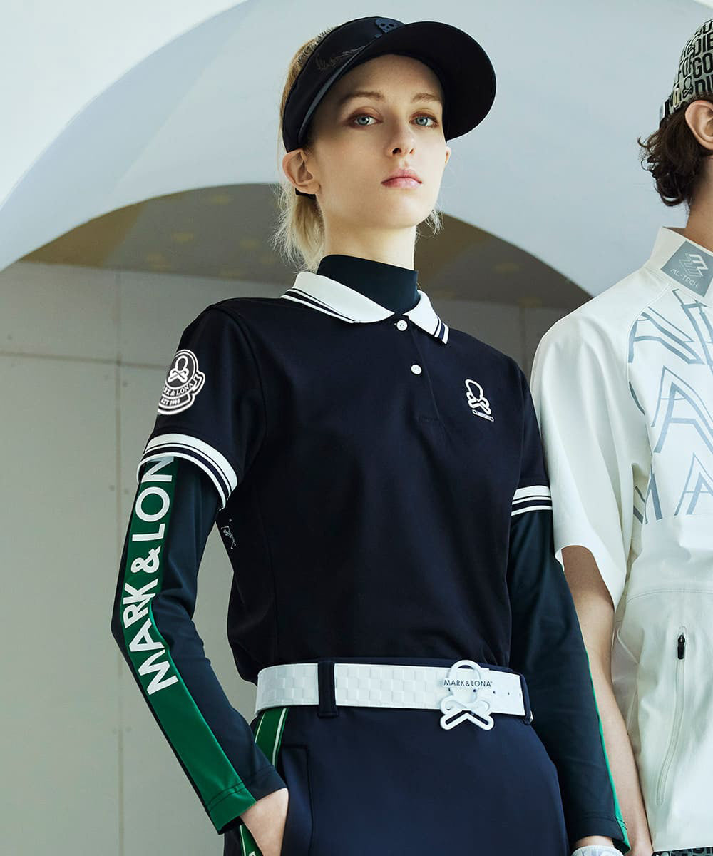 Staple Crested Polo  | WOMEN