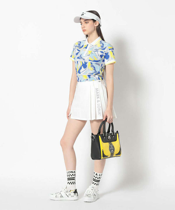 Lotta Asym Pleated Mini Skirt | WOMEN