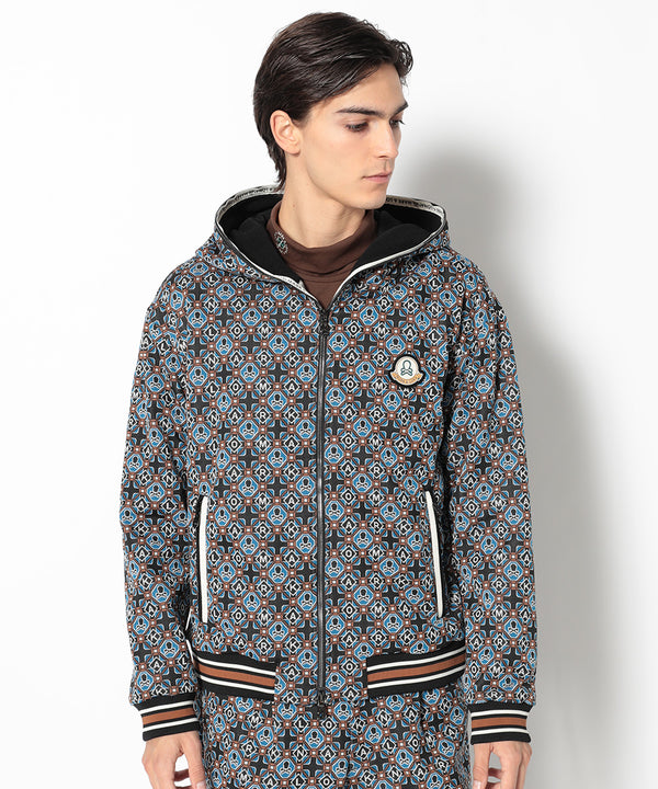 Rosette Jacquard Jersey Hoodie | MEN