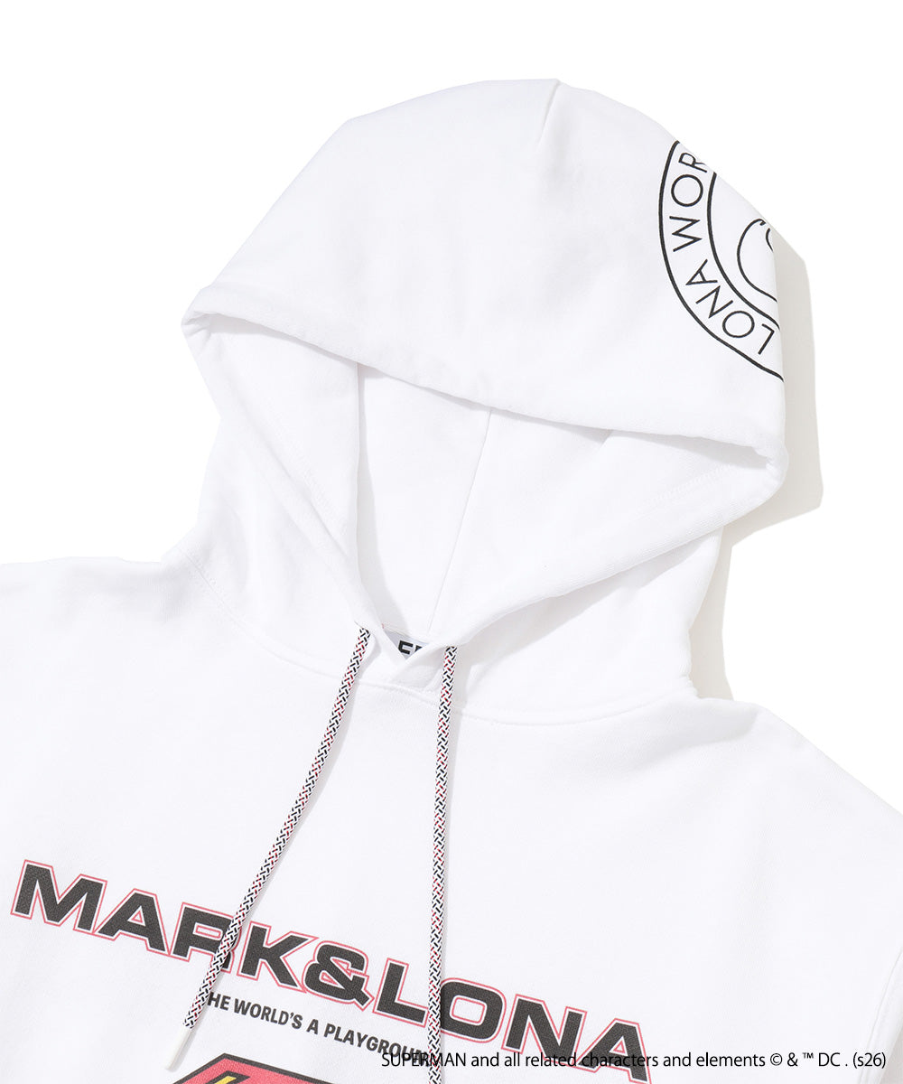 MARK & LONA フード付きセーター M ホワイト MARK&LONA（マークアンドロナ） ニット セーター Ever Dogtooth Shorty