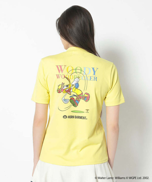 Woddy Mock Neck Tee | WOMEN