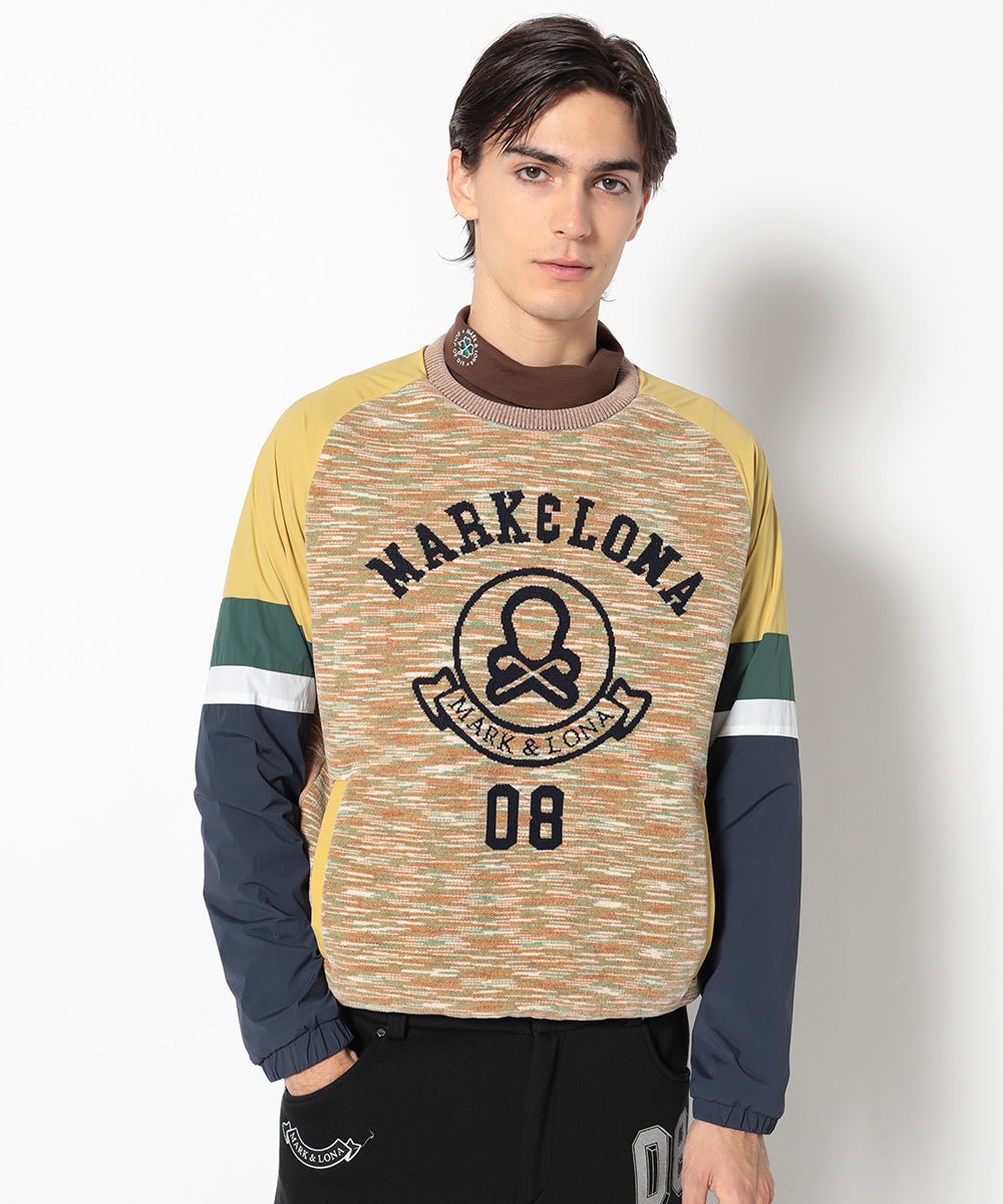 新品正規品【MARKu0026LONA/XL】マークアンドロナ　リブ付きボタンダウンJK