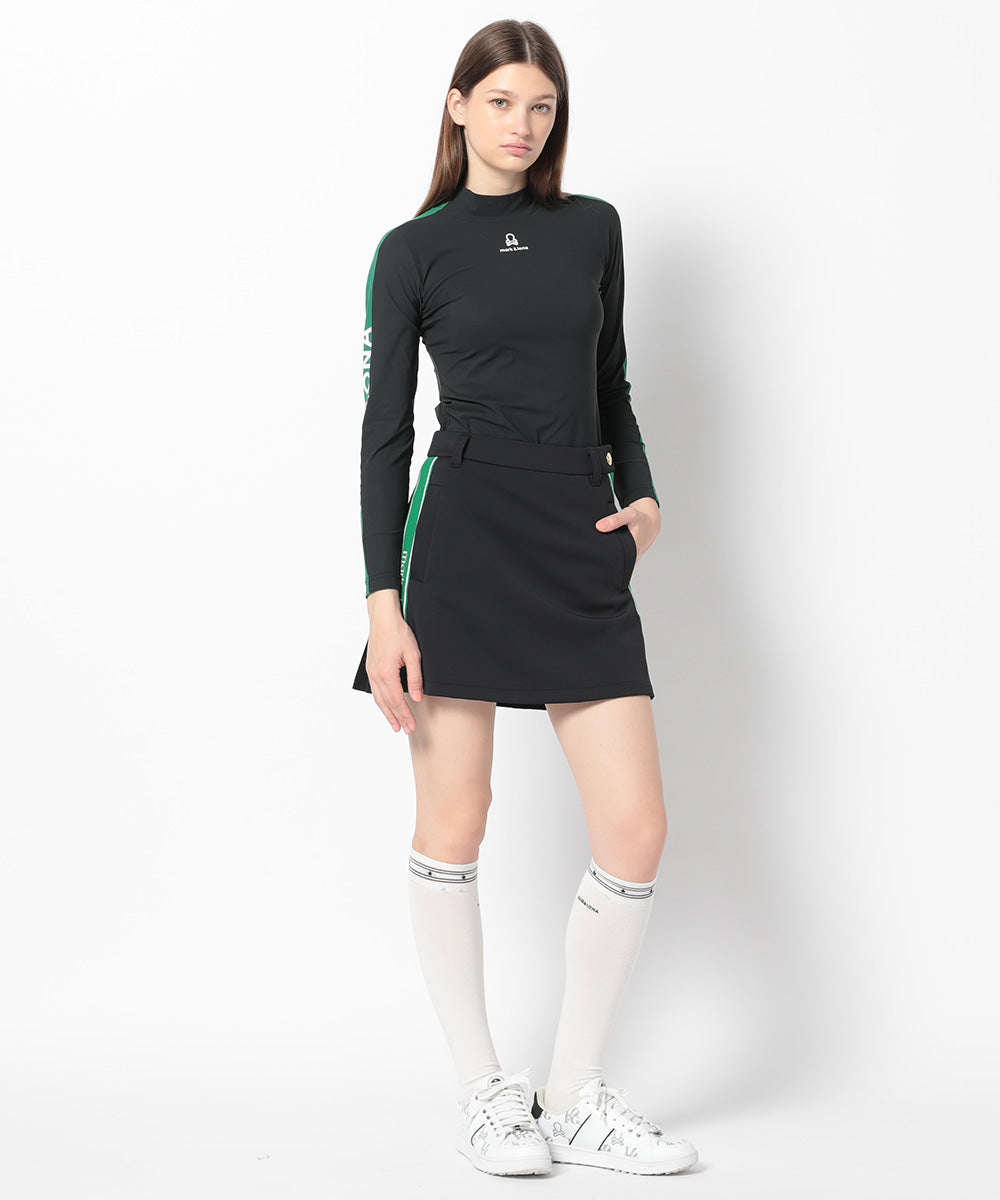 Ace Line Back Pleat Skirt  | WOMEN