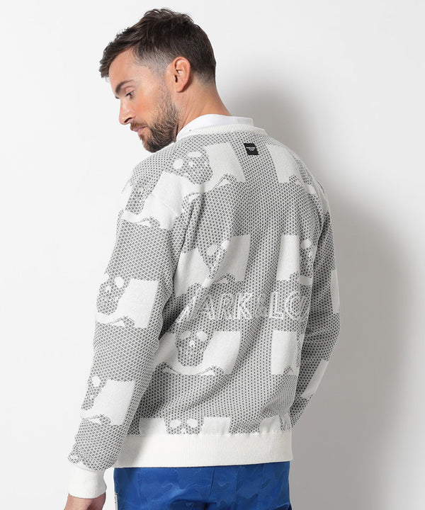 Pave Mesh Vee Knit | MEN