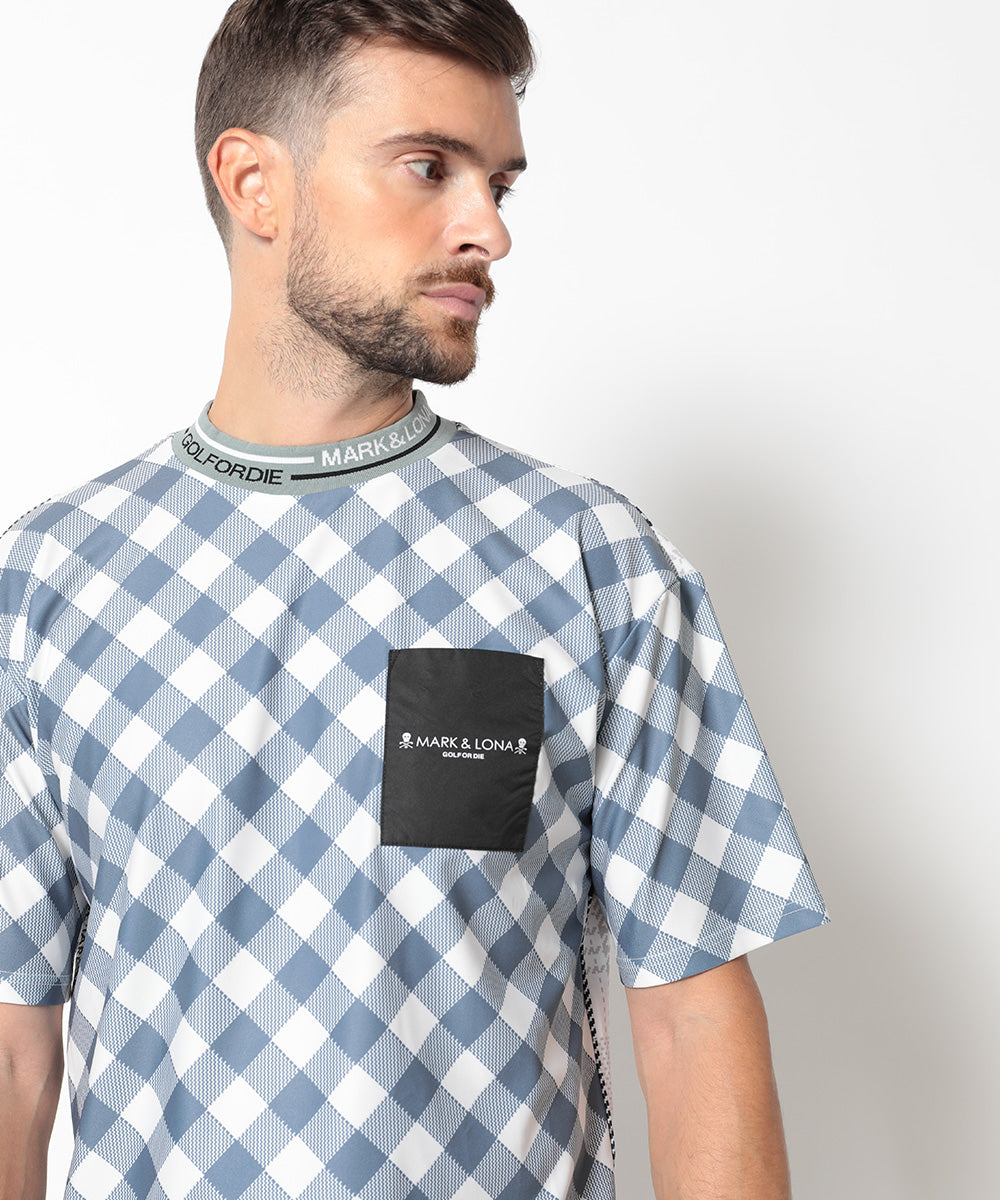 Synth Mock Neck Tee | MEN