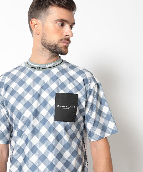 Synth Mock Neck Tee | MEN