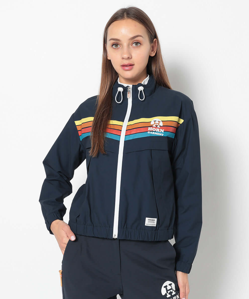 HORN GARMENT ナイロンジャケット Horizon Stand Collar Jacket | WOMEN