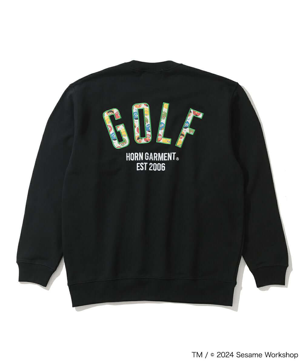 Sesame Street Art Appliqué Crewneck Sweat | MEN and WOMEN
