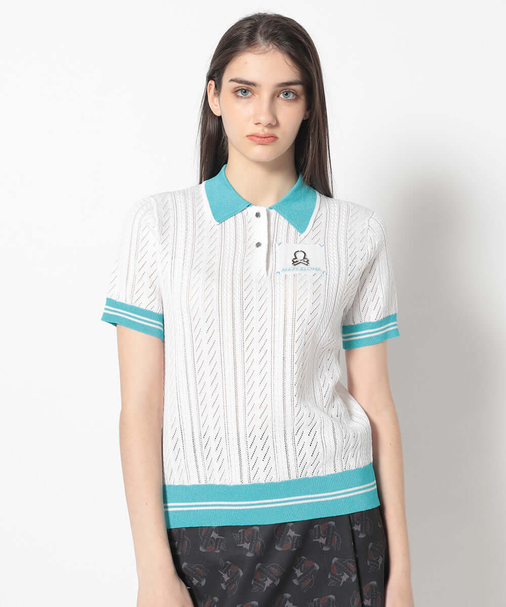 Stefani Lamé Polo | WOMEN
