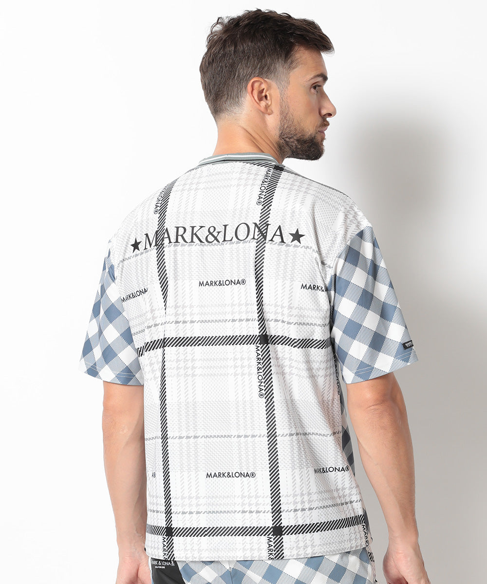 Synth Mock Neck Tee | MEN