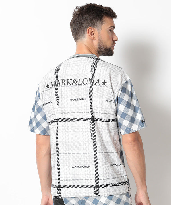 Synth Mock Neck Tee | MEN