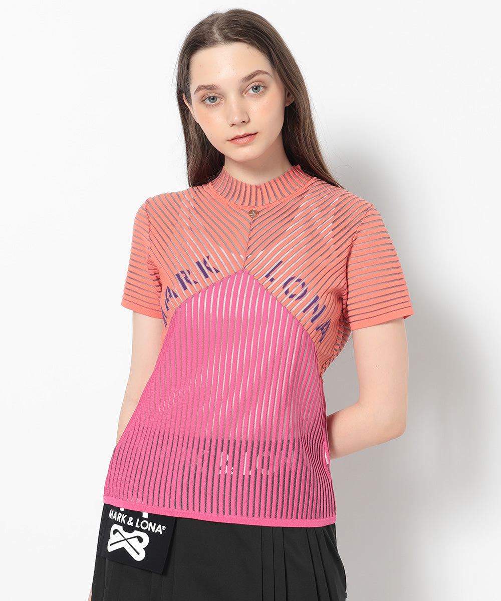 Dual Tone Ribbed Knit | WOMEN