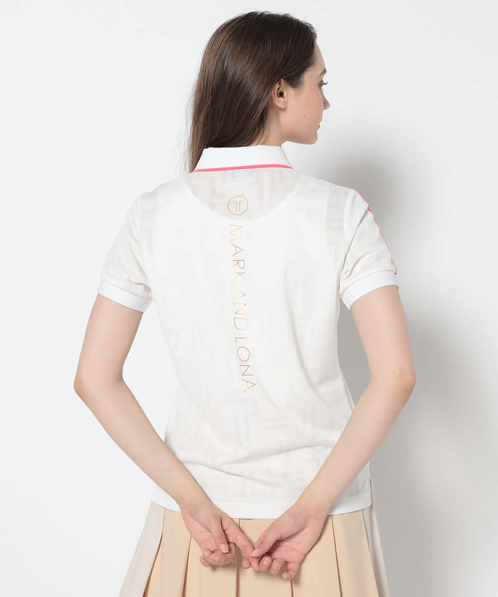 T-Mark Pattern Polo | WOMEN
