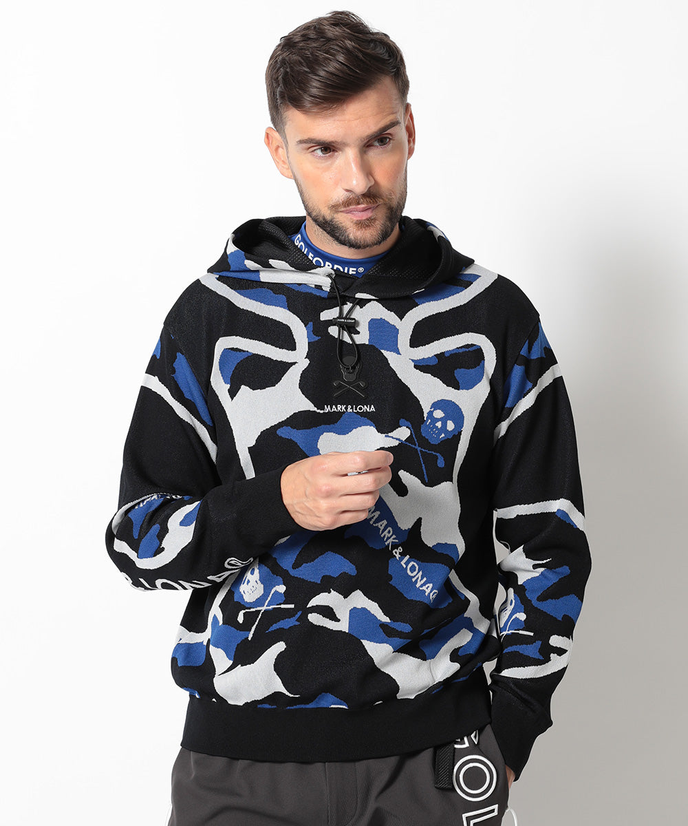 Matrix Camo Knit Hoodie MEN