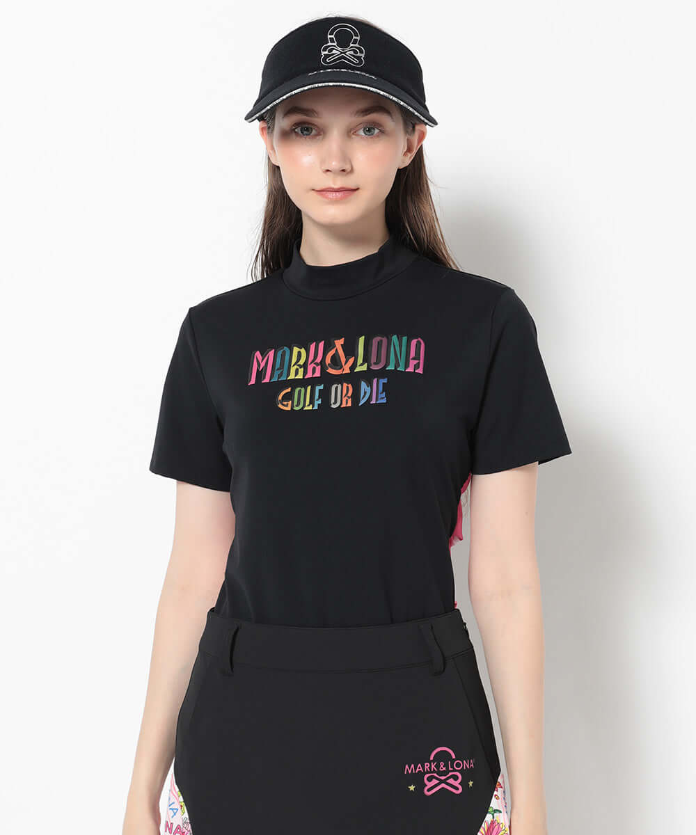 Valentina Scalf Mock Neck Tee | WOMEN