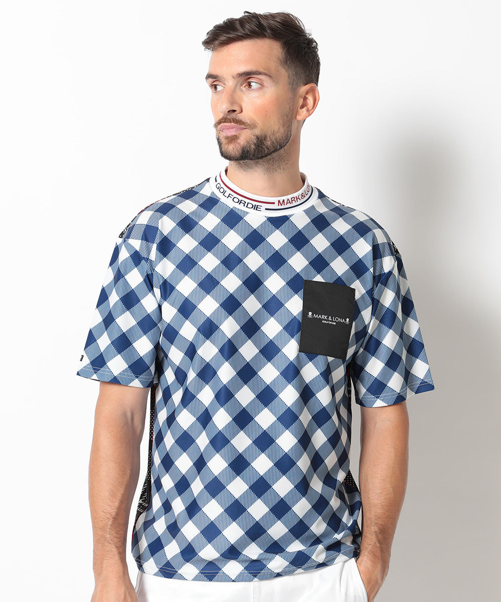 Synth Mock Neck Tee | MEN