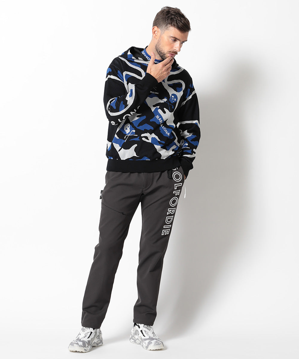 Matrix Camo Knit Hoodie | MEN