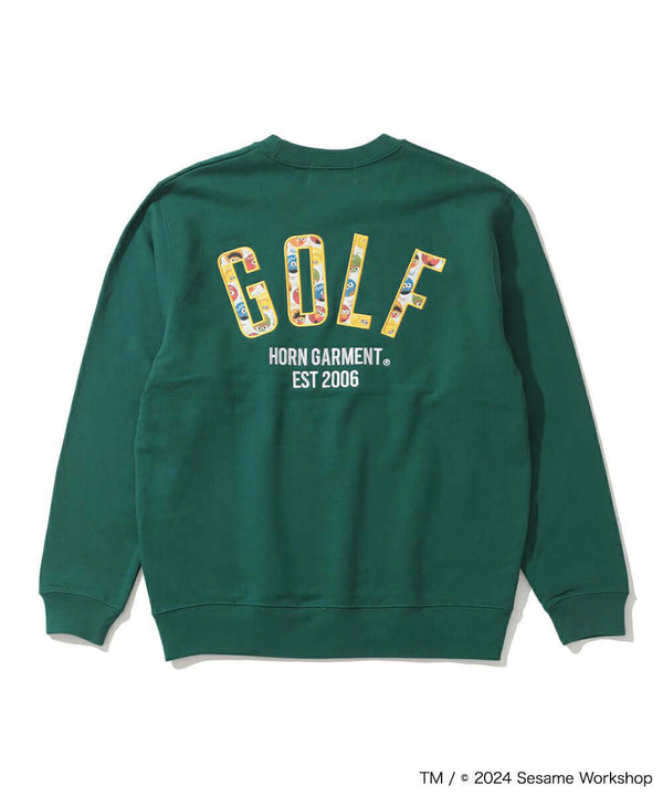 Sesame Street Art Appliqué Crewneck Sweat | MEN and WOMEN