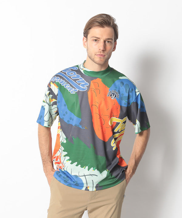 Jive Mock Neck Tee | MEN