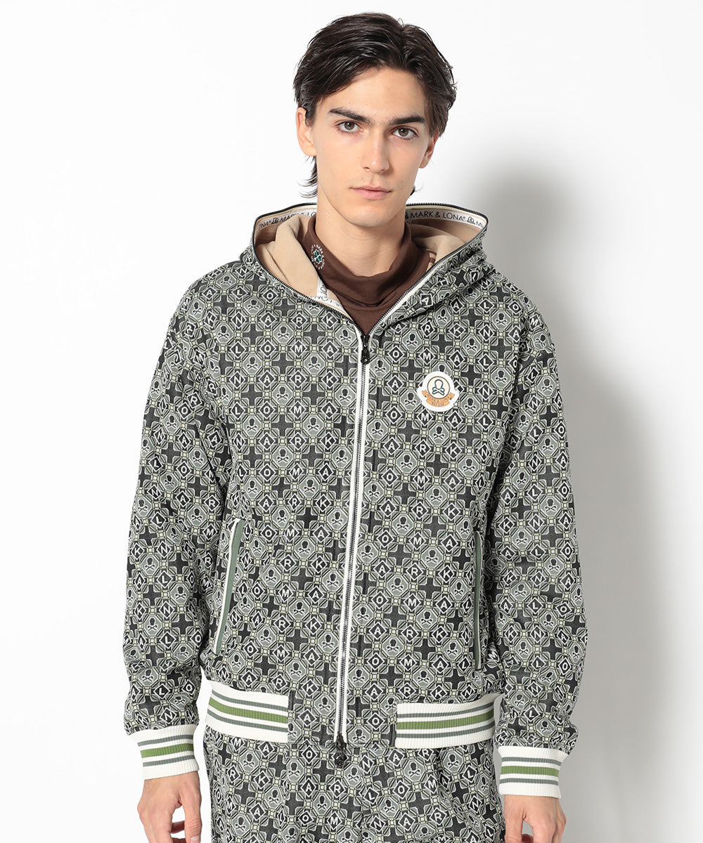 Rosette Jacquard Jersey Hoodie | MEN