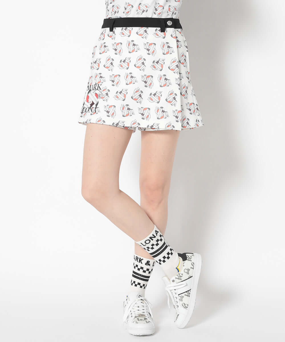 Rebel Heart Wrap Culottes | WOMEN