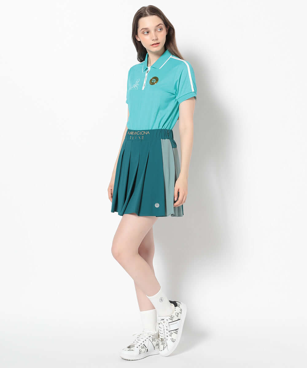 T-Mark Pattern Polo | WOMEN