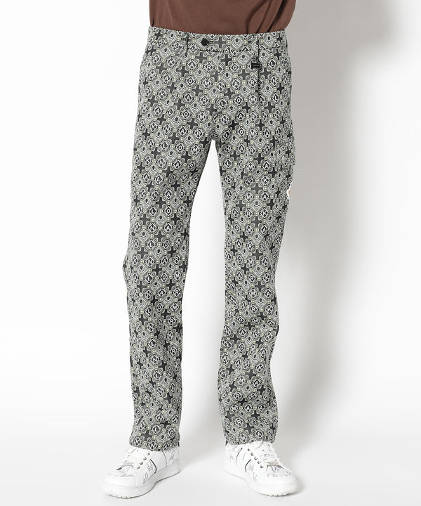 Rosette Jacquard Jersey Trouser | MEN