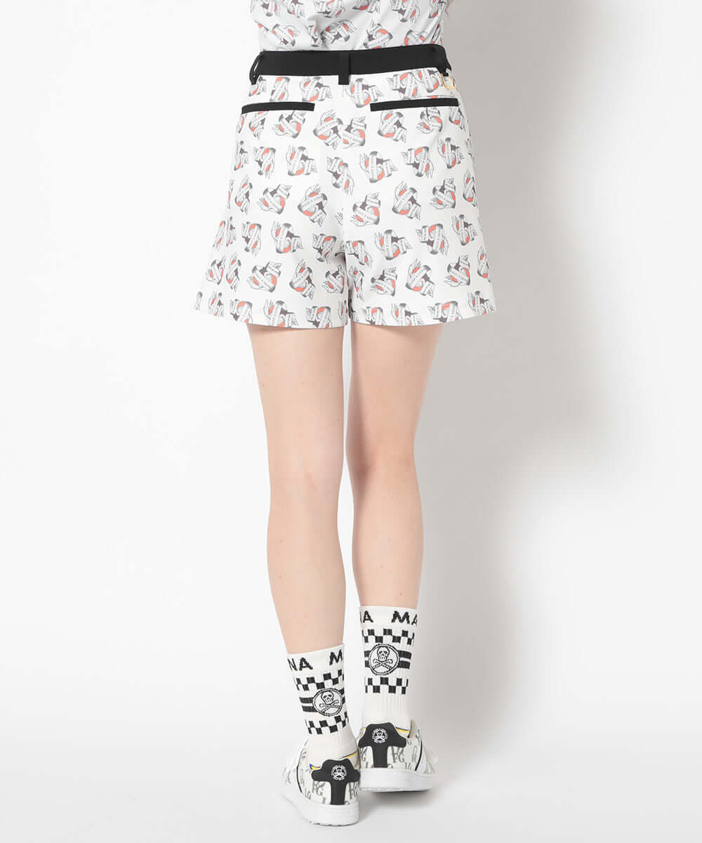 Rebel Heart Wrap Culottes | WOMEN