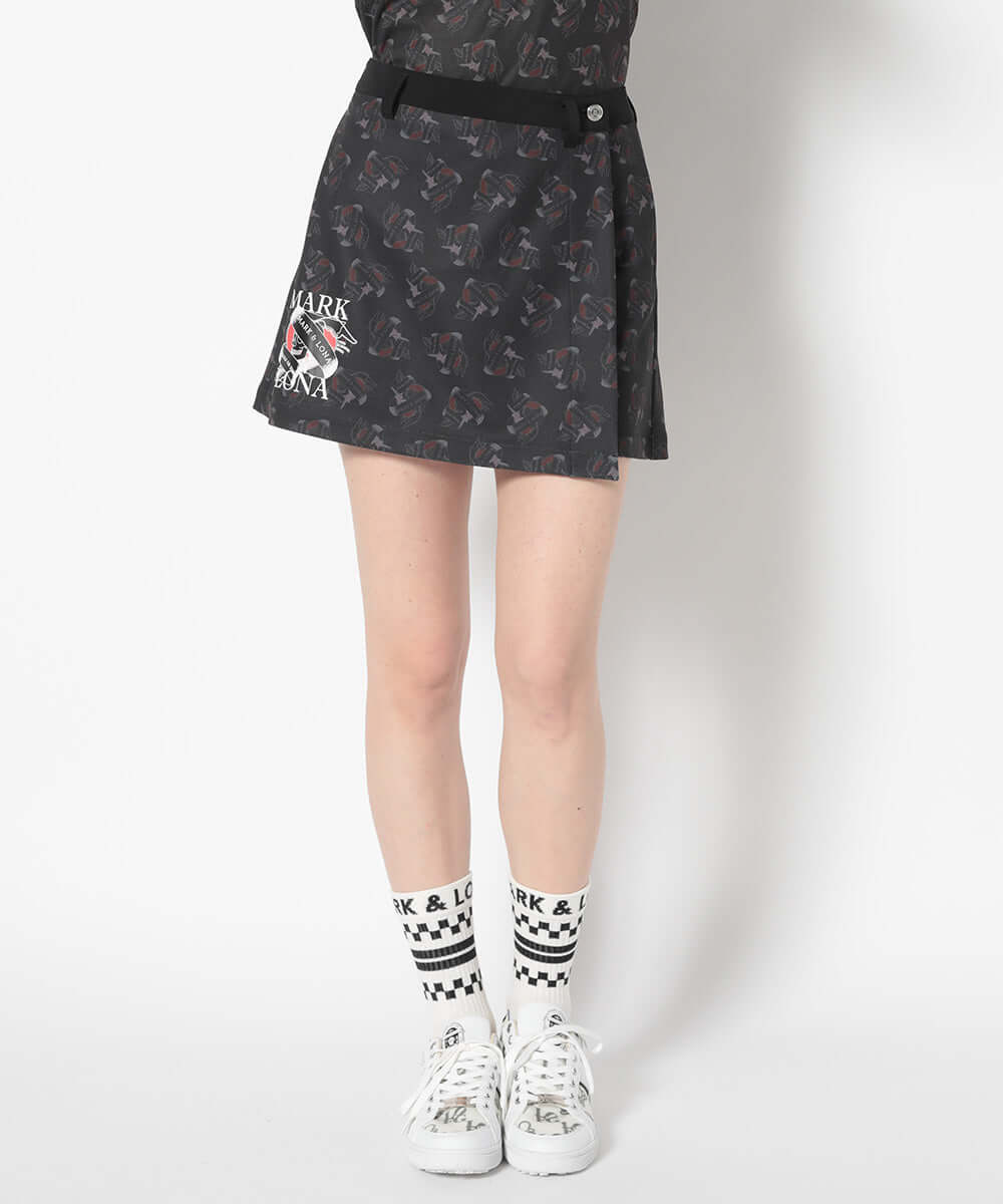 Rebel Heart Wrap Culottes | WOMEN