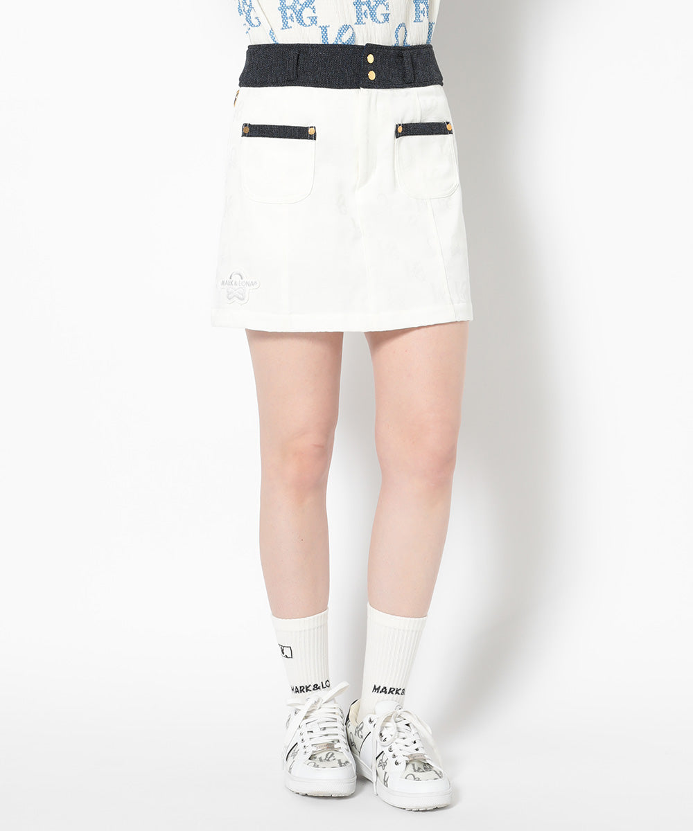Ever Monogram Nautic Skirt | WOMEN